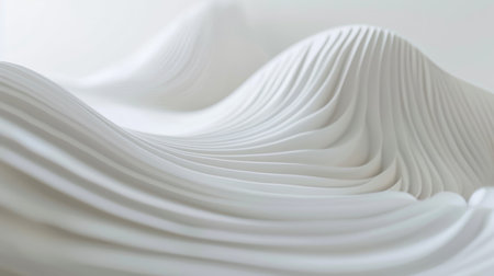 A clean white background with a faint wave pattern, offering a hint of movement without overwhelming the designの素材