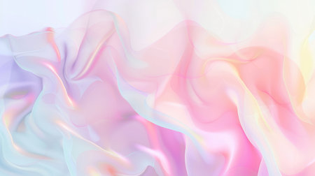 Abstract vector background with a soft, blurry gradient in pastel colors, ideal for a soothing and modern designの素材