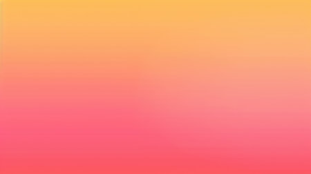 A gradient background featuring a blend of sunset hues, from deep orange to soft pink, ideal for creating a warm and inviting visual for presentationsの素材