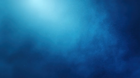 An enchanting blue abstract background featuring soft light rays and smooth gradients, perfect for creative design projects or artistic inspiration.の素材