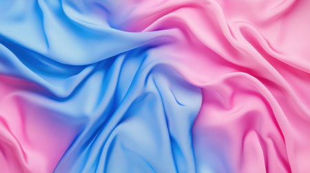 Smooth gradient background featuring blue and pink hues, ideal for vivid, multicolor designs and modern abstract visualsの素材