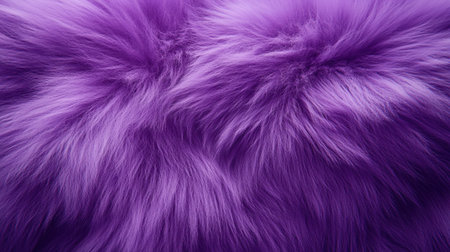 Fluffy purple fur captured in macro detail, soft and luxurious for cozy fashion and design backdropsの素材