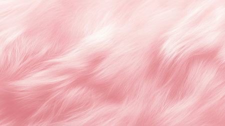 Fluffy light pink fur texture, elegant and soft for feminine and cozy designsの素材