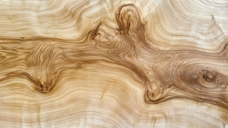 Rough wooden texture, close-up of a tree trunk end grain, natural patterns and organic tonesの素材