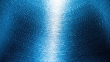 This stunning blue metal texture features smooth gradients and light reflections, creating a modern and artistic backdrop suitable for various design projects.の素材
