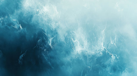 Beautiful abstract image of ocean waves in turquoise and blue hues, perfect for backgrounds, designs, or artistic projects that require a serene water element.の素材