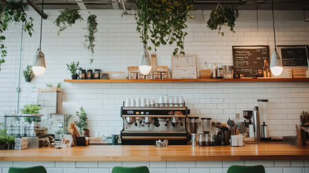 A vibrant cafの素材