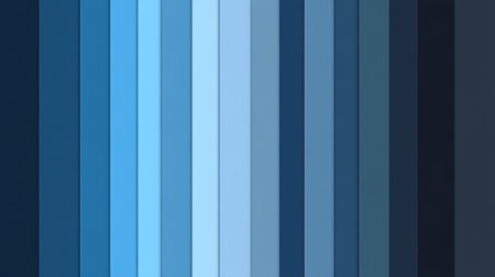 Explore this abstract design featuring vibrant blue vertical stripes that create a modern and minimalist visual. Ideal for backgrounds or creative projects.の素材