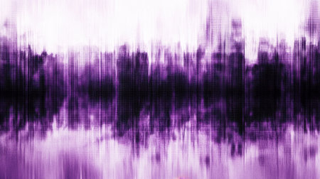 Abstract noise pattern with black and purple textures, creating a hypnotic visual of glitch-inspired movementの素材