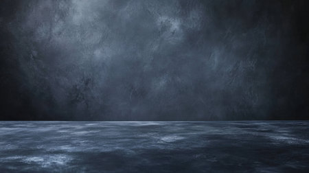Dark textured background featuring subtle light reflections, ideal for photography and design projects. Perfect for creating a dramatic atmosphere.の素材