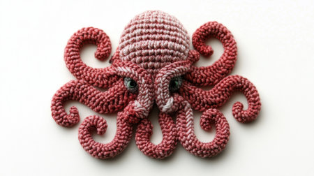 Knitting, wool yarn, needles, craft, handmade.の素材