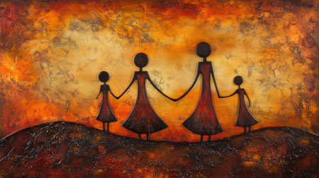 Family, co-parenting, divorced parents, child, support.の素材