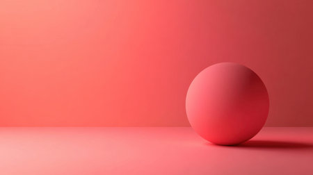 Vibrant red background with a smooth gradient, perfect for bold and dynamic product advertising or promotional materials.の素材