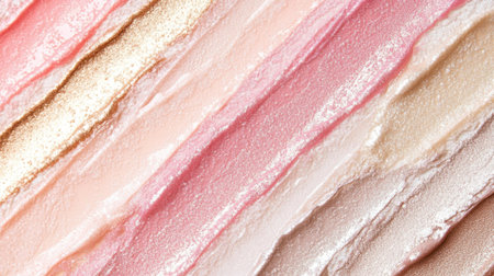 Delicate layers of blush and cream create a soothing pastel tapestry. This texture emphasizes beauty and elegance, perfect for designs requiring a calm, soft aesthetic.の素材