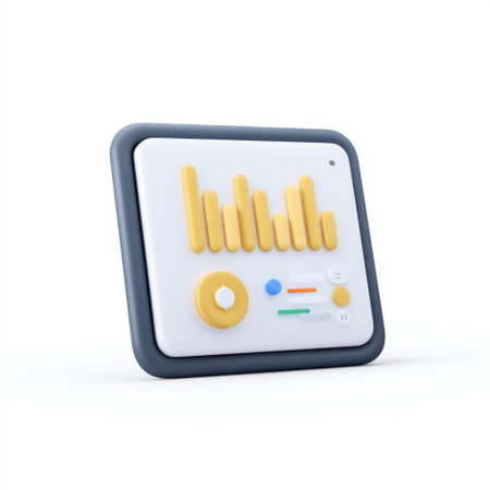 A sleek modern audio control panel showcasing vibrant buttons and an innovative layout, ideal for enhancing user interaction with music and multimedia technology.の素材