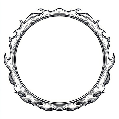 This ornate vintage frame design features intricate curves and flourishes, creating an elegant backdrop for artwork or photography. Perfect for artistic displays.の素材