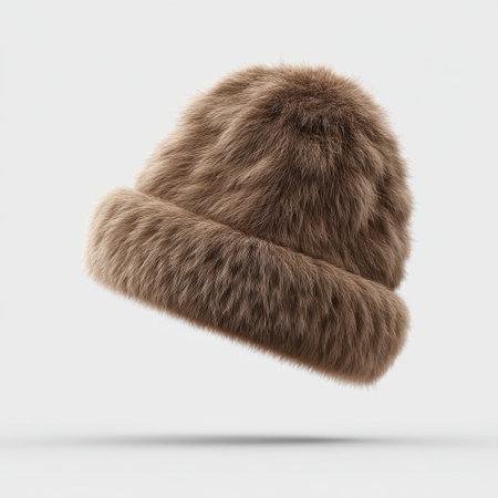This stylish brown fur hat combines elegance and comfort, making it a perfect addition to winter wardrobes. Ideal for outdoor activities and fashion statements.の素材