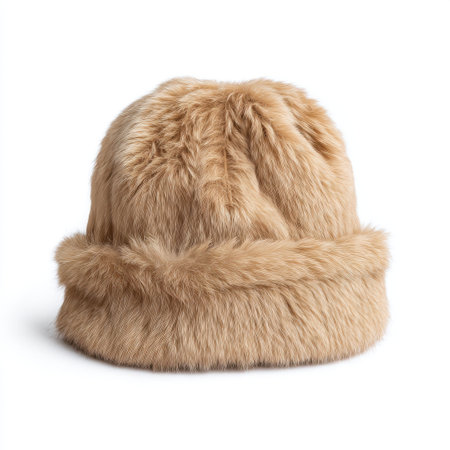 This beautiful faux fur hat combines comfort and style, making it perfect for cold weather. Ideal for both outdoor activities and indoor fashion statements.の素材