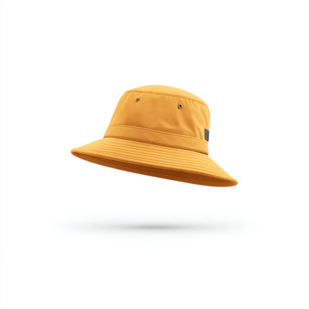 This stylish yellow bucket hat features a wide brim, perfect for sunny days and outdoor adventures. It combines comfort with a modern flair for every casual outfit.の素材