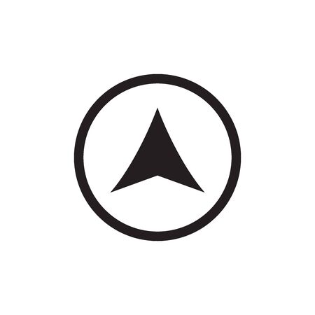 Up Arrow Icon In Trendy  Design Vector Eps 10のイラスト素材