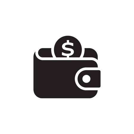 Wallet Icon In Trendy  Design Vector Eps 10のイラスト素材