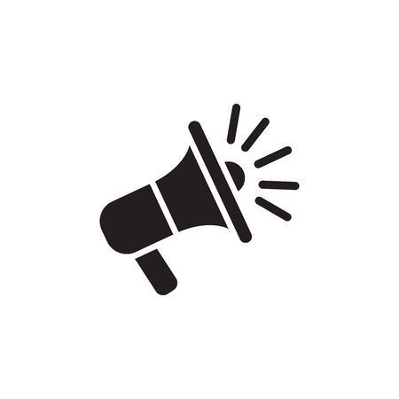 Megaphone Icon In Trendy  Design Vectorのイラスト素材
