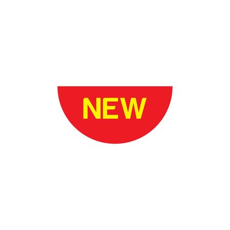 New ribbons. Corner banner, new tag labels Icon In Trendy  Design Vector Eps 10のイラスト素材