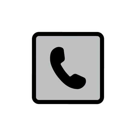Phone Icon In Trendy  Design Vector Eps 10のイラスト素材