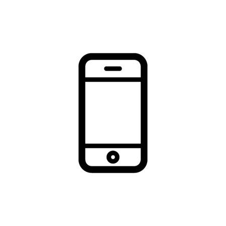 Mobile Phone Icon In Trendy  Design Vector Eps 10のイラスト素材
