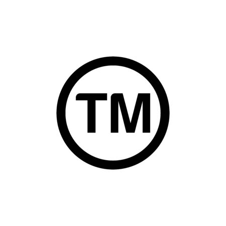 Trademark Icon In Trendy Design Vector Eps 10のイラスト素材