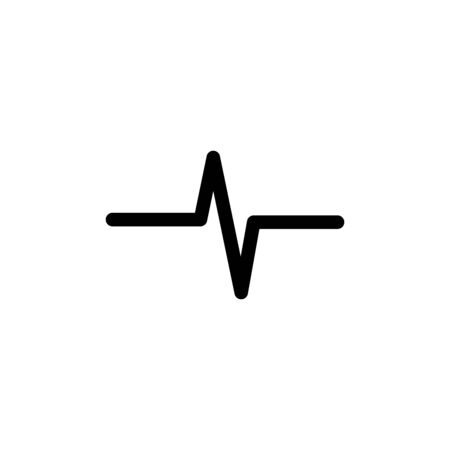 Heartbeat Icon In Trendy  Design Vector Eps 10のイラスト素材