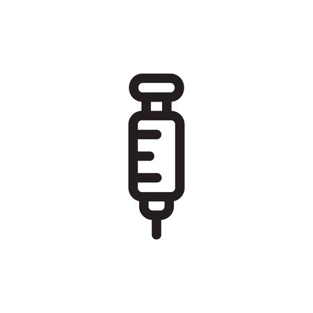 Syringe Icon In Trendy Design Vector Eps 10のイラスト素材