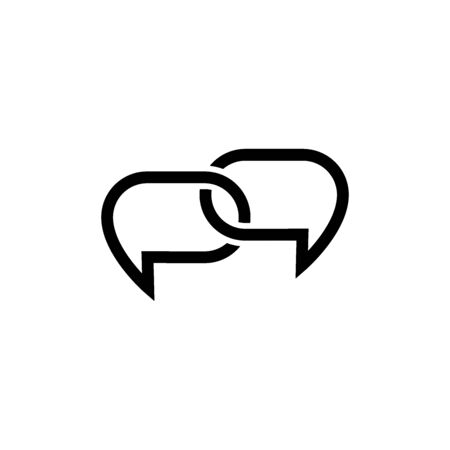 Bubble Speech Icon In Trendy Design Vector Eps 10のイラスト素材