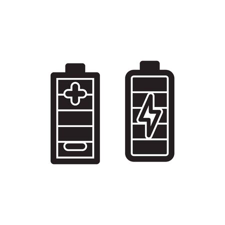 Battery Icon In Trendy Design Vector Eps 10のイラスト素材