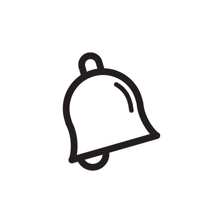 Bell Icon In Trendy Design Vectorのイラスト素材