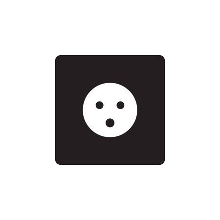 Socket Outlet Plug In Icon In Trendy  Design Vector Eps 10のイラスト素材