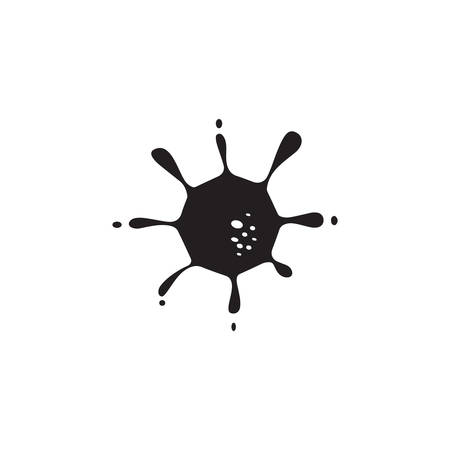 Coronavirus 2019-nCoV. Corona Virus. Virus Icon In Trendy Design Vector Eps 10のイラスト素材