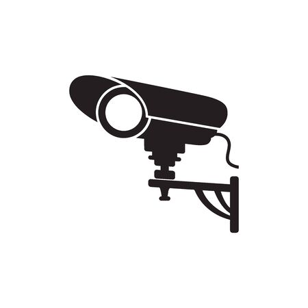 Fixed CCTV, Security Camera Icon In Trendy Design Vector Eps 10のイラスト素材