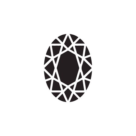 Diamond Icon In Trendy Design Vector Eps 10のイラスト素材