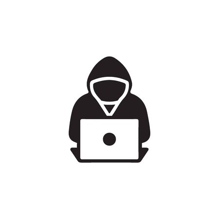 Computer Hacker Icon In Trendy Design Vector Eps 10のイラスト素材