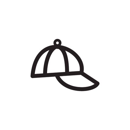 Cap Icon In Trendy Design Vector Eps 10のイラスト素材