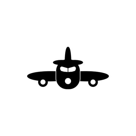 Airplane Icon Vectorのイラスト素材