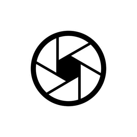 Camera Shutter Icon Vectorのイラスト素材