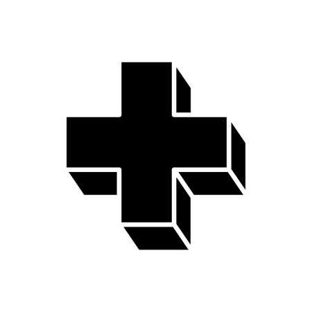 Cross Icon Vectorのイラスト素材