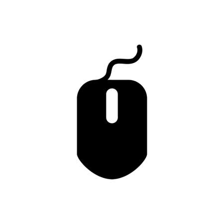 Mouse Icon Vectorのイラスト素材