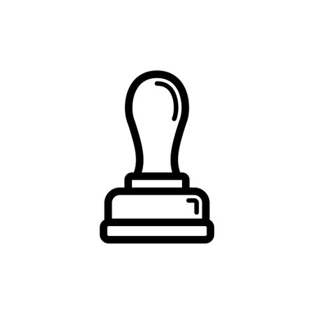 Stamp Icon Vectorのイラスト素材