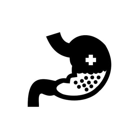 Stomach Icon Vectorのイラスト素材
