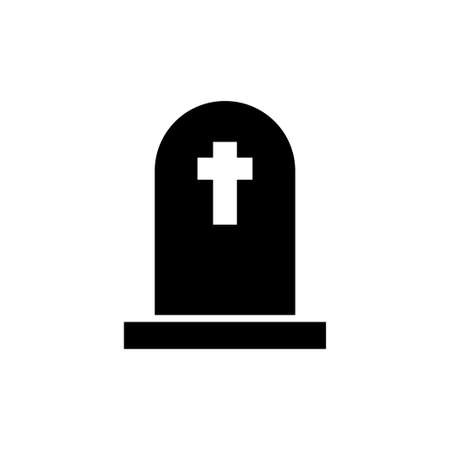 Tombstune Icon Vectorのイラスト素材