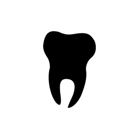 Tooth Icon Vectorのイラスト素材