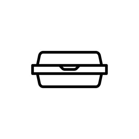 Lunchbox Icon Vectorのイラスト素材